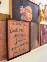 TOUT EST POESIE