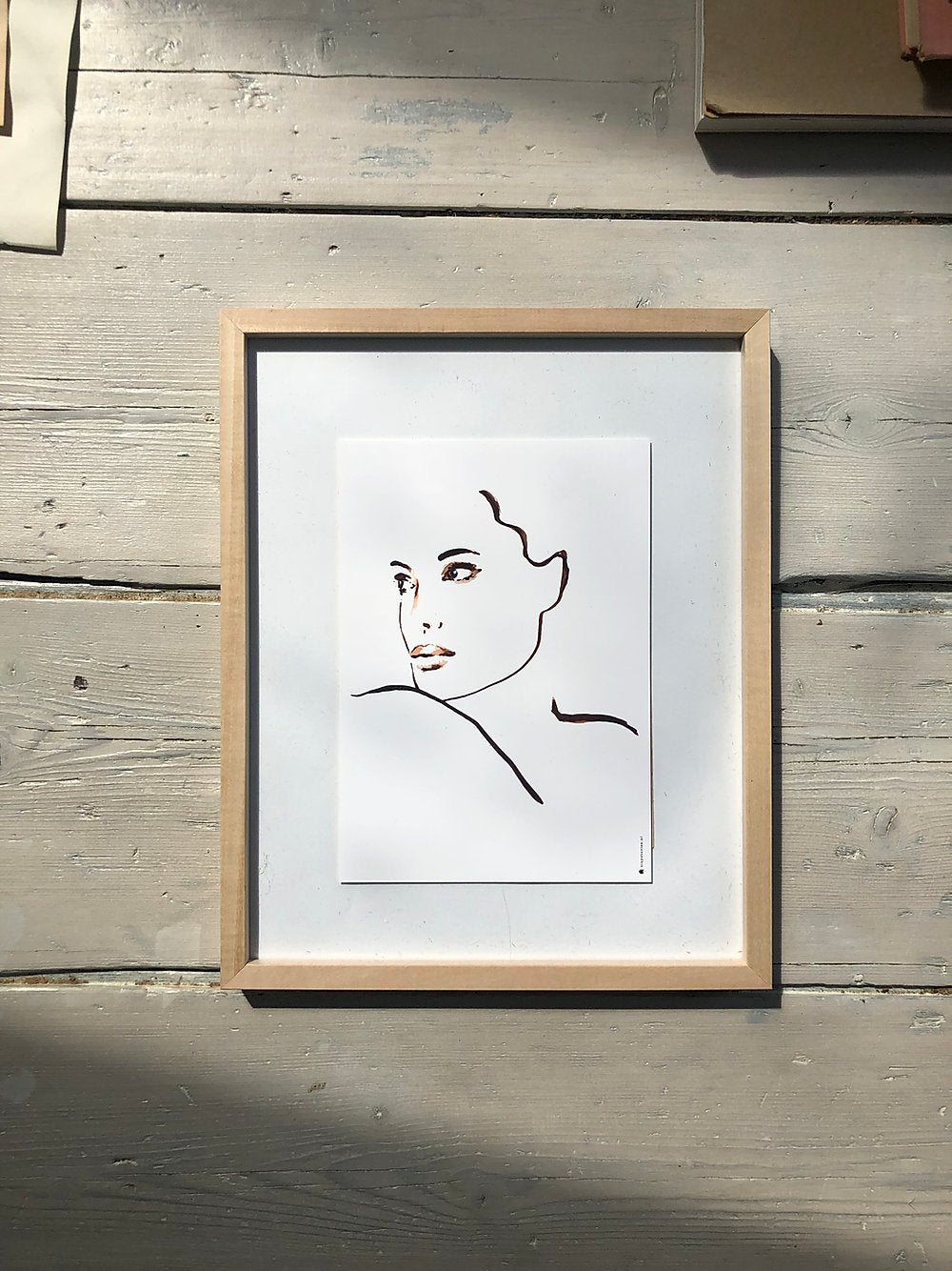 BROWN EYES-Art Card-tinystories