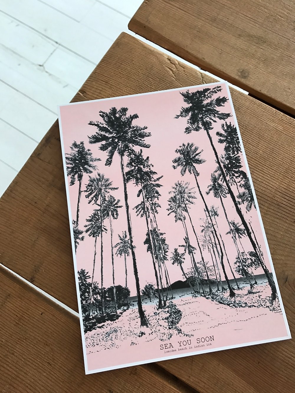 SEA YOU SOON-Art Card-tinystories