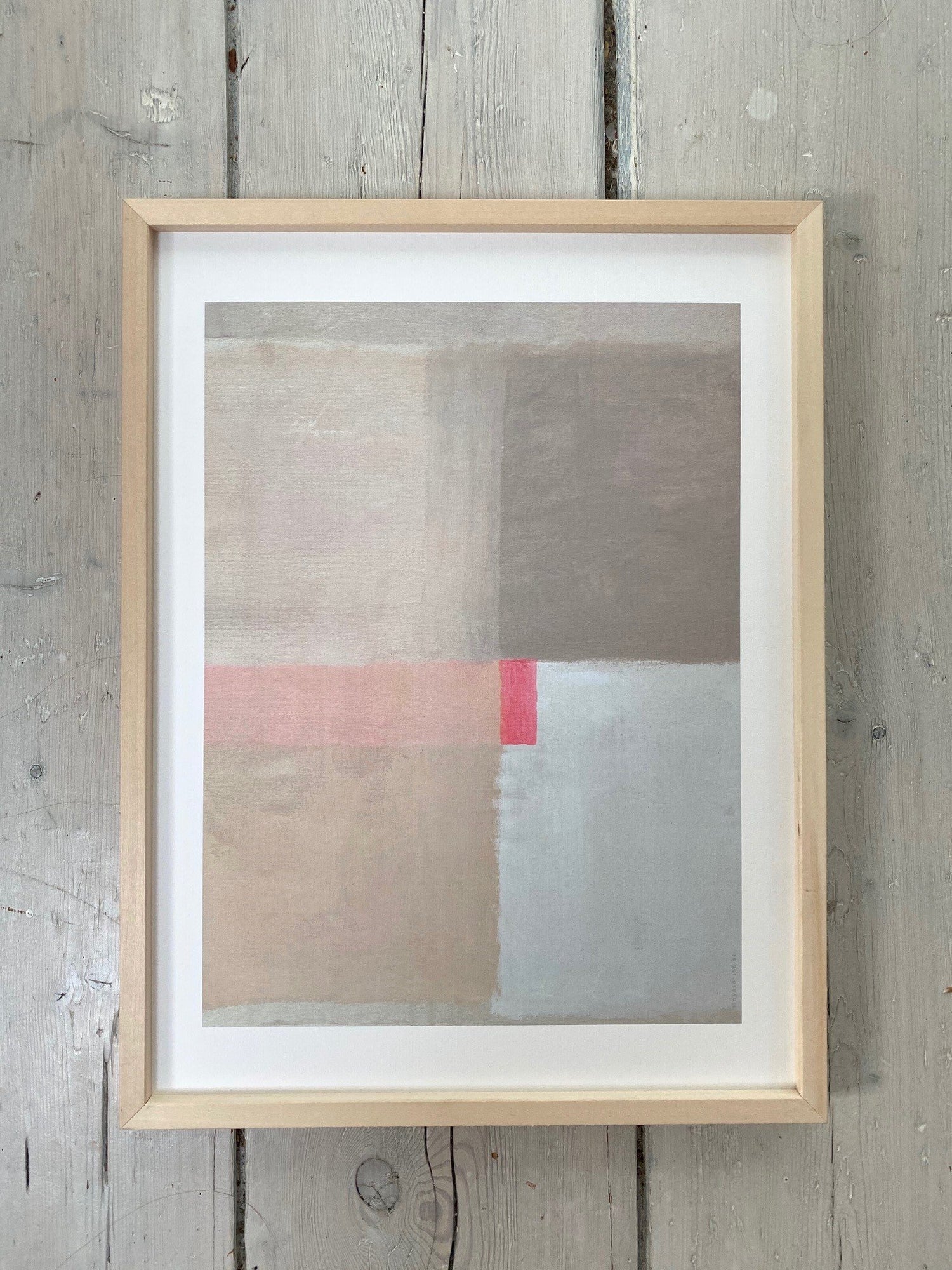 SAND AND CORAL-Art Print-tinystories
