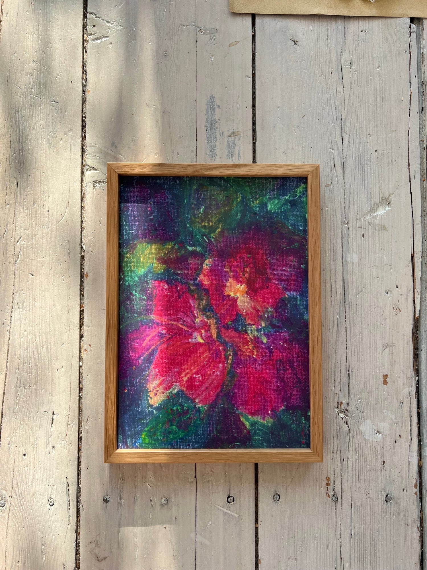 FLOATING FLOWERS-Art Print-tinystories
