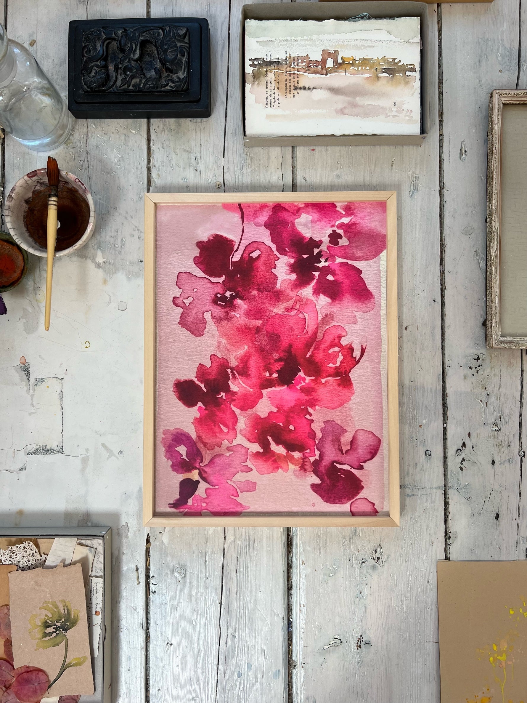 LA VIE ROSE-Art Print-tinystories