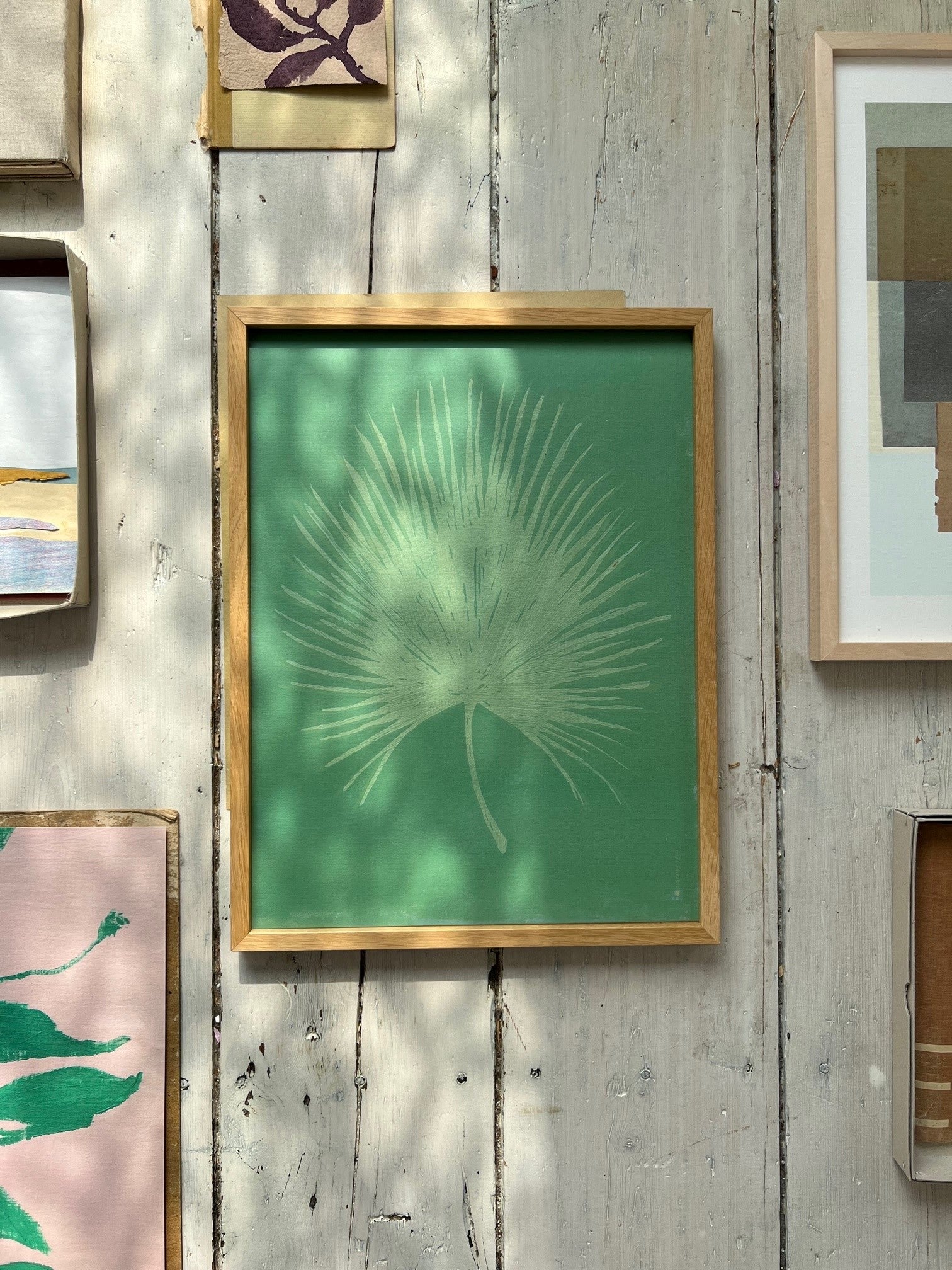 PALMIER VERT-Art Print-tinystories
