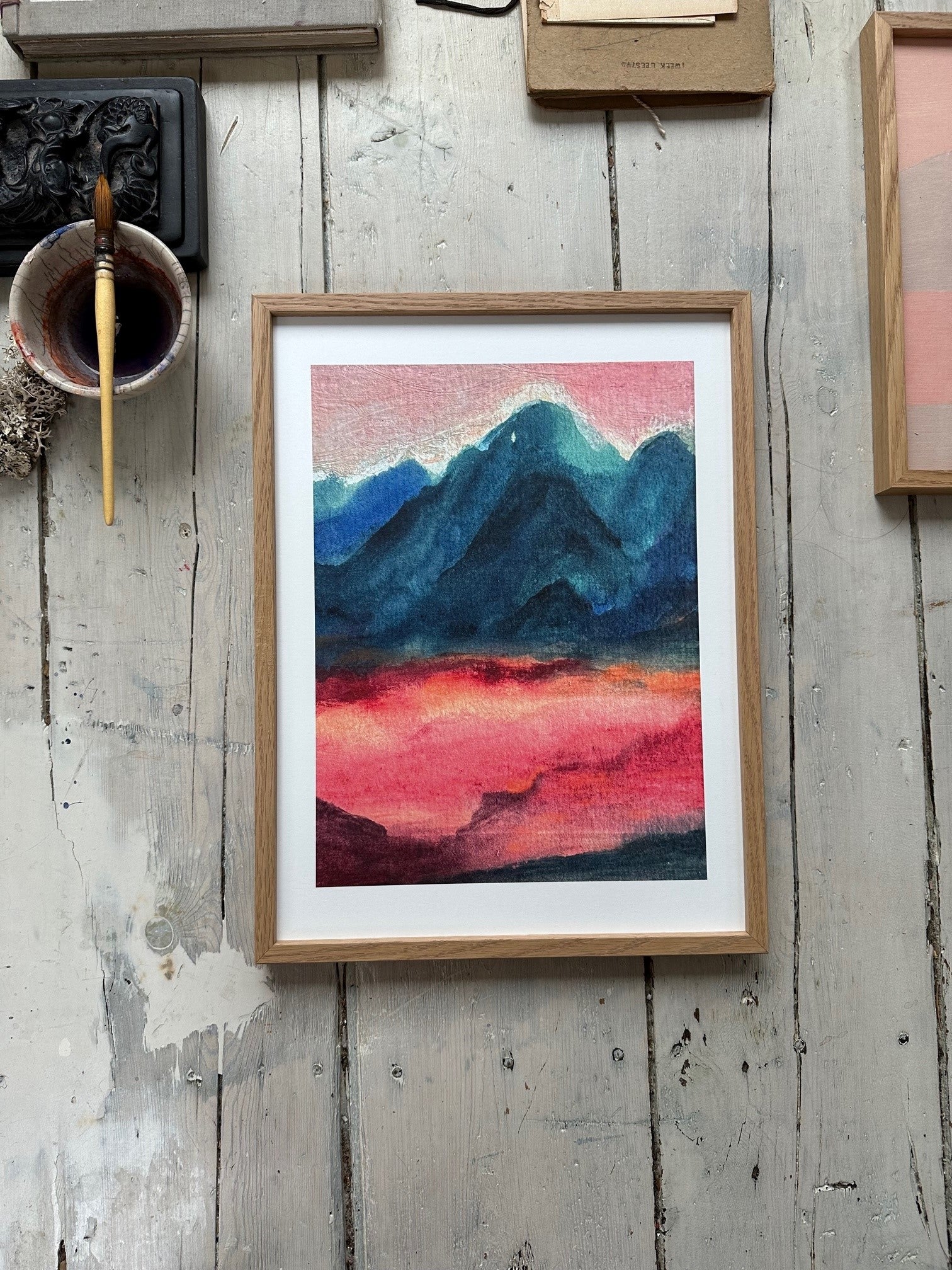 SUNSET-Art Print-tinystories
