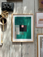 EMERALD GREEN-Art Print-tinystories