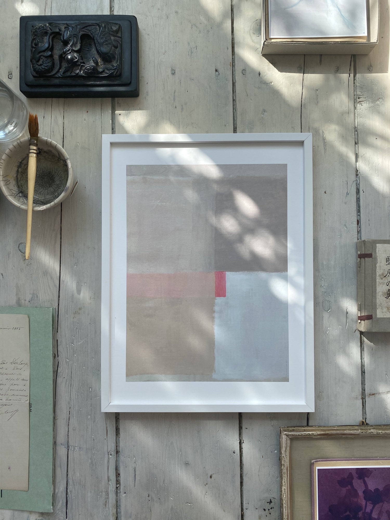 SAND AND CORAL-Art Print-tinystories