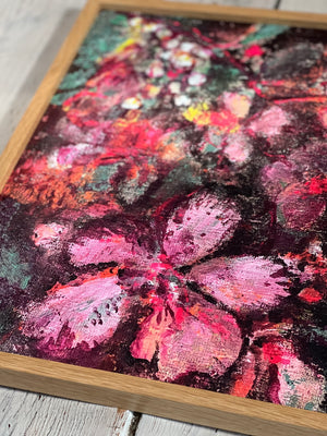 FLEURS SUR LIN