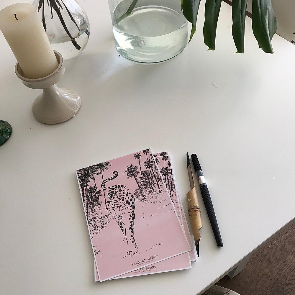 WILD AT HEART-Art Card-tinystories