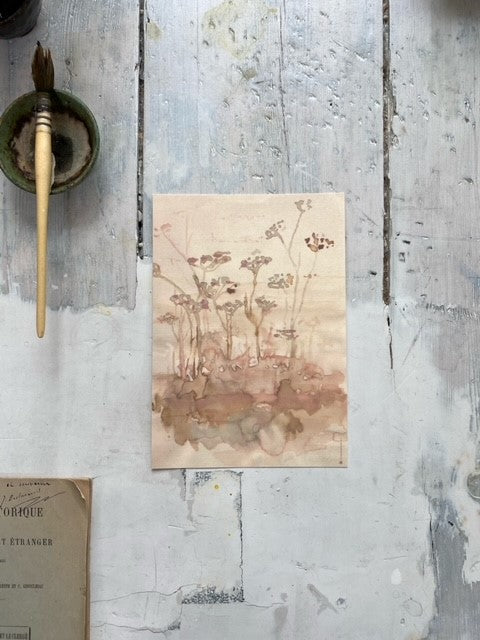 WILD FLOWERS-Art Card-tinystories